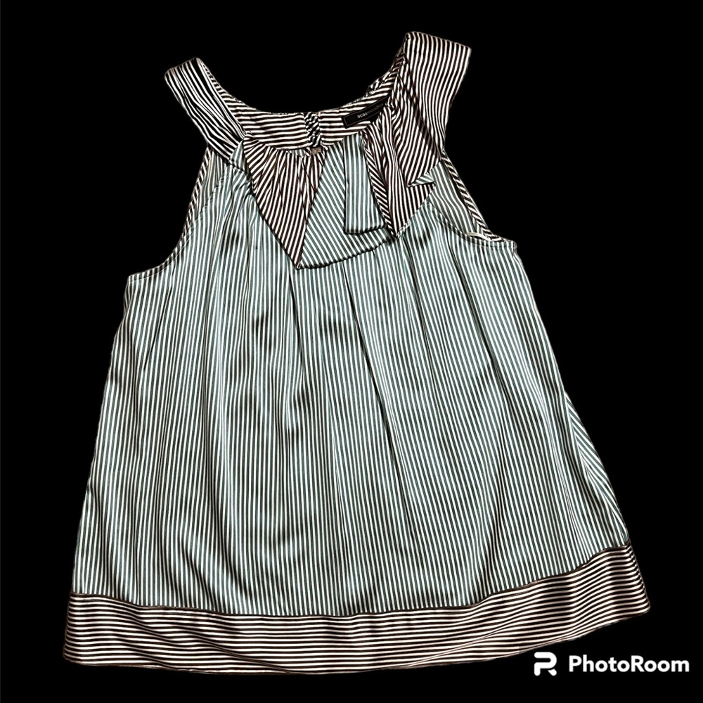 BCBGMAXAZRIA Women’s Stripes Blouse